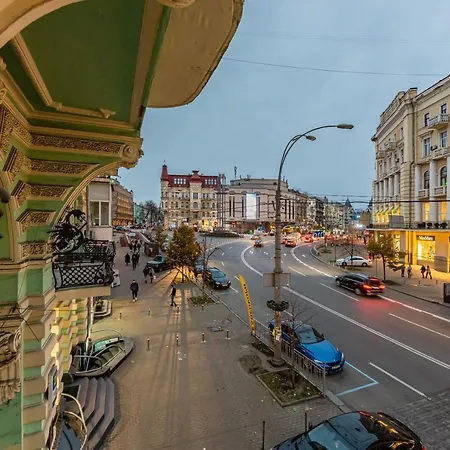 Apartman Rv Old Velyka Vasylkivska 28 Self Check-in 24х7 *